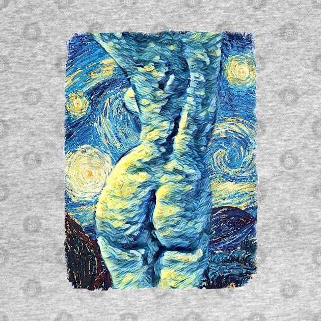 Sexy Lady Van Gogh Style by todos